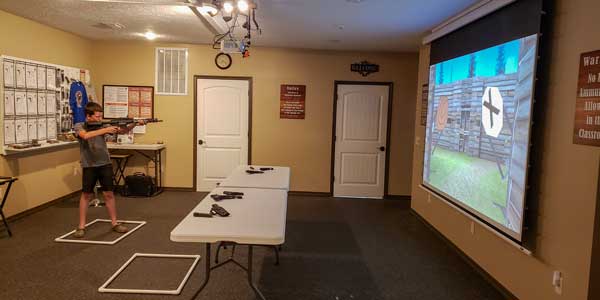 Indoor Laser Range for Youth Shooting League